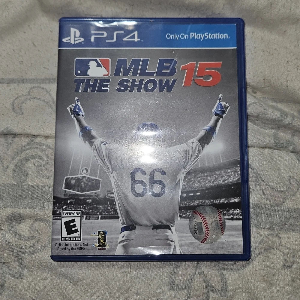 MLB The Show 15 PS4 Yasiel Puig Cover - Original Case!